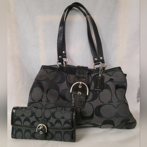 Coach Handbags - Coach Signature Monogram Bundle, 2012